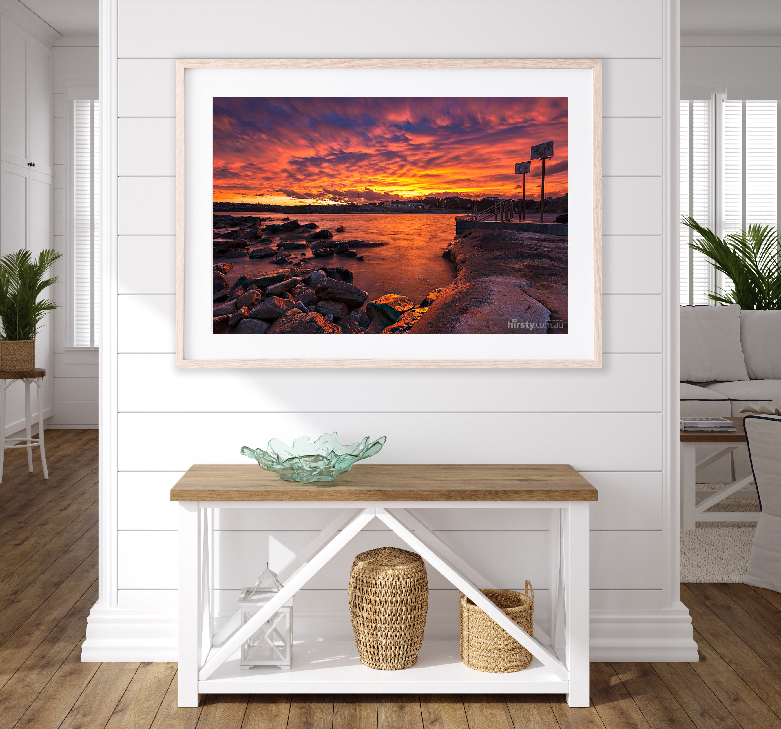 Fiery Skies, Clovelly Beach