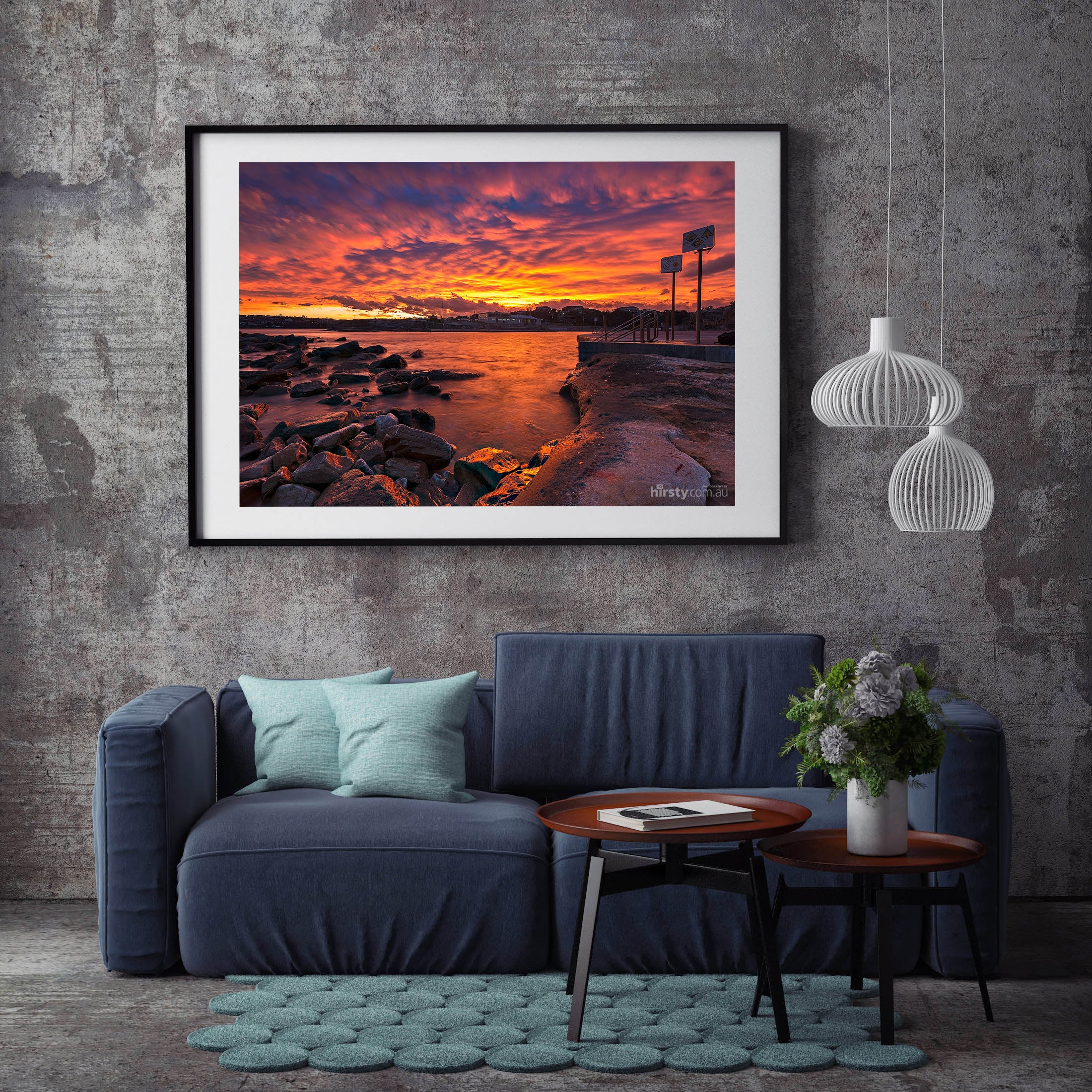 Fiery Skies, Clovelly Beach