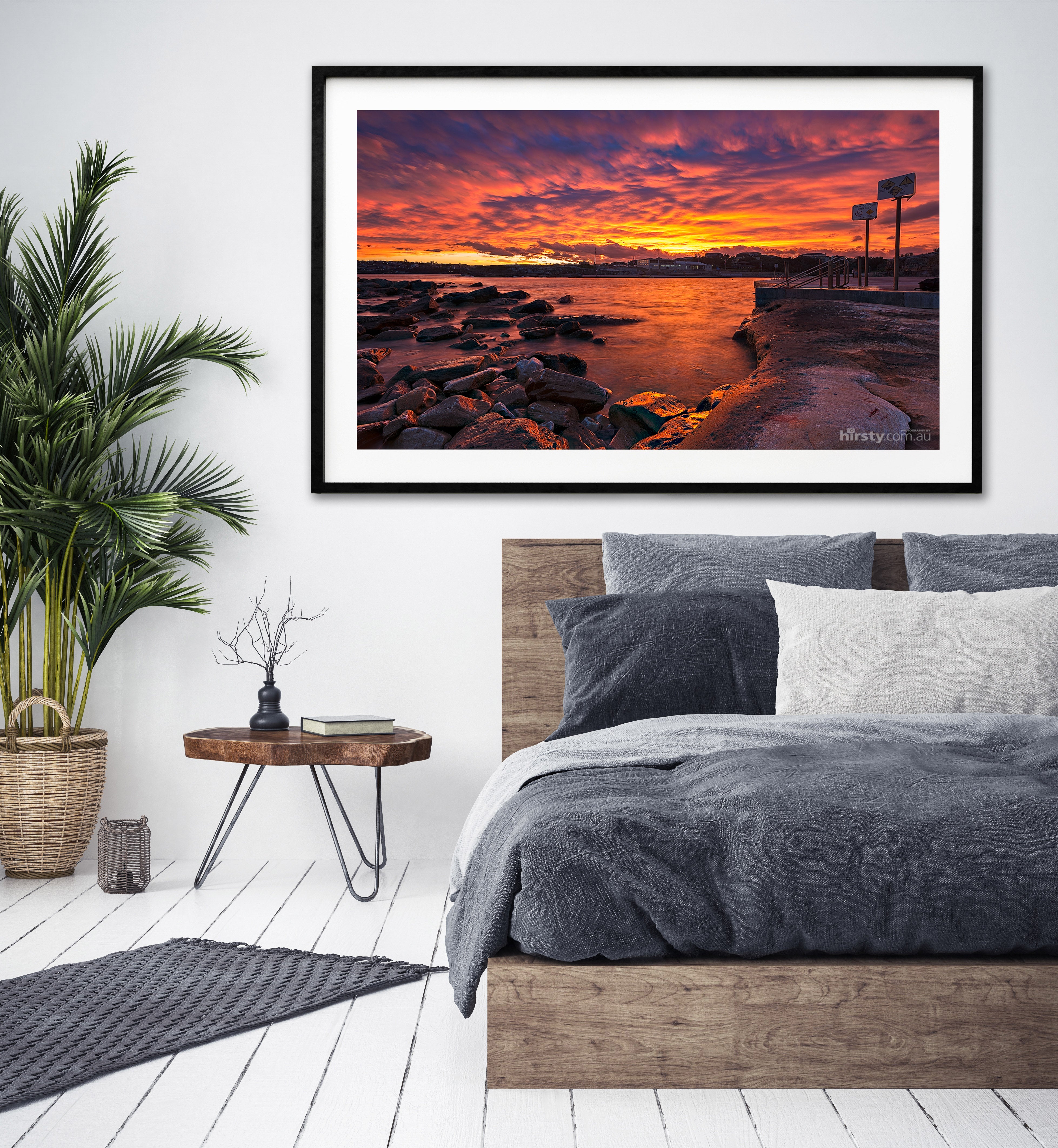 Fiery Skies, Clovelly Beach