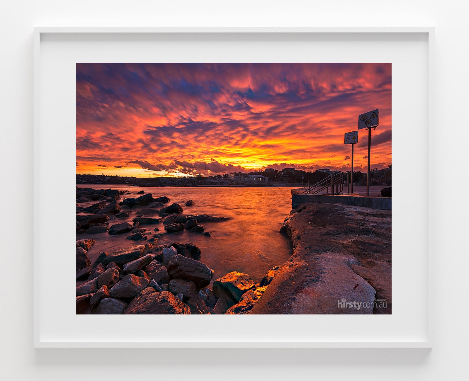 Fiery Skies, Clovelly Beach