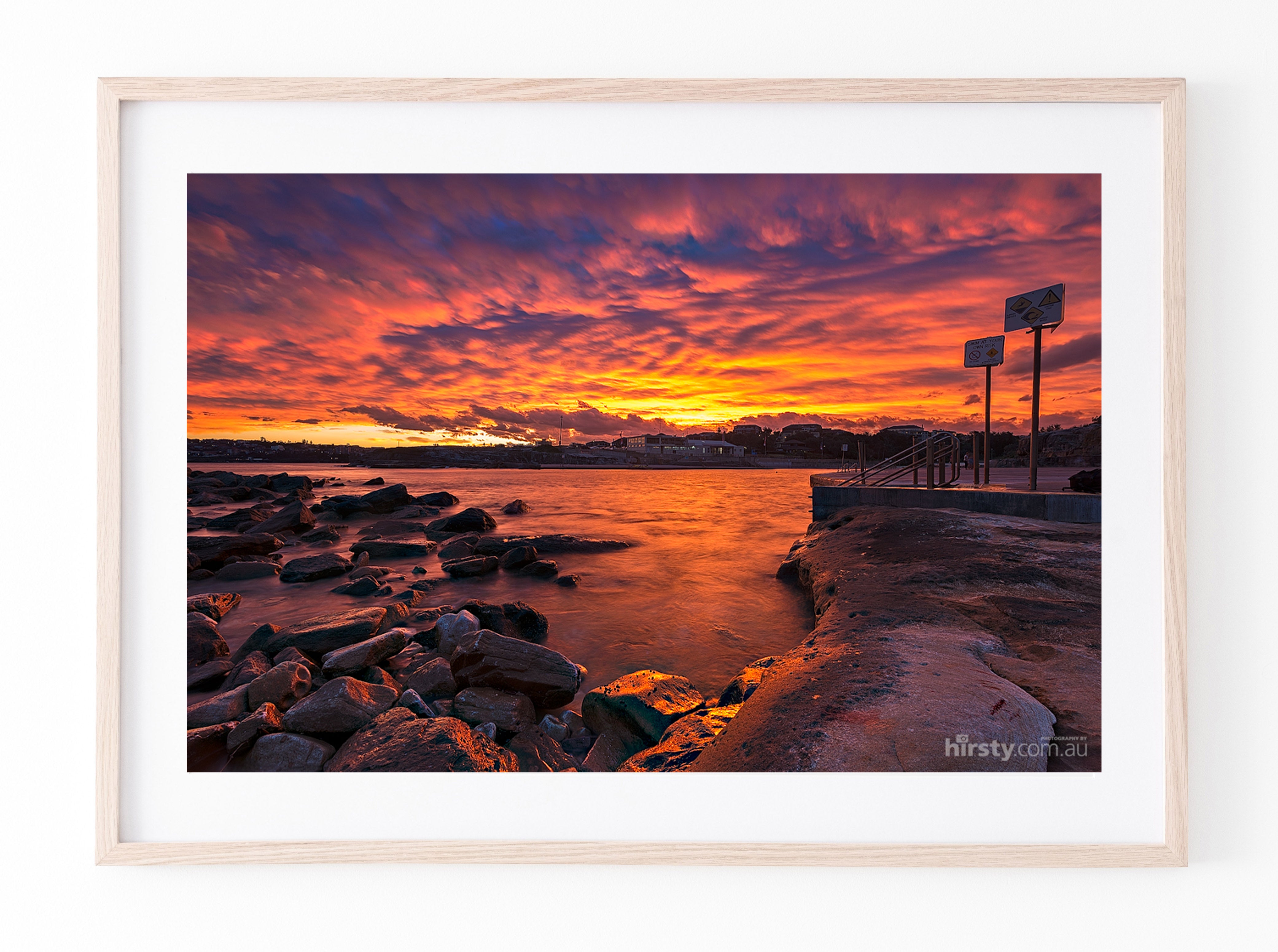 Fiery Skies, Clovelly Beach