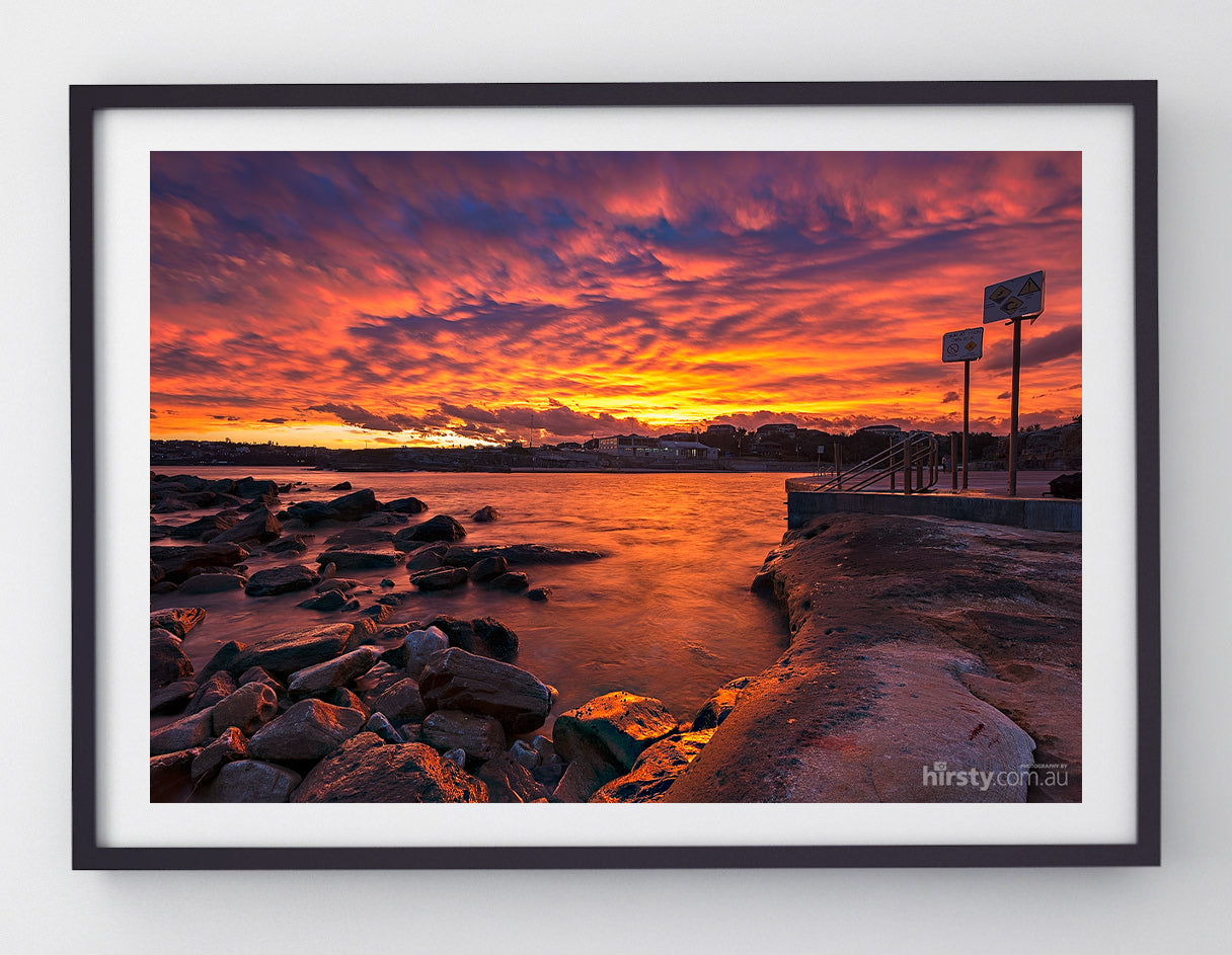 Fiery Skies, Clovelly Beach