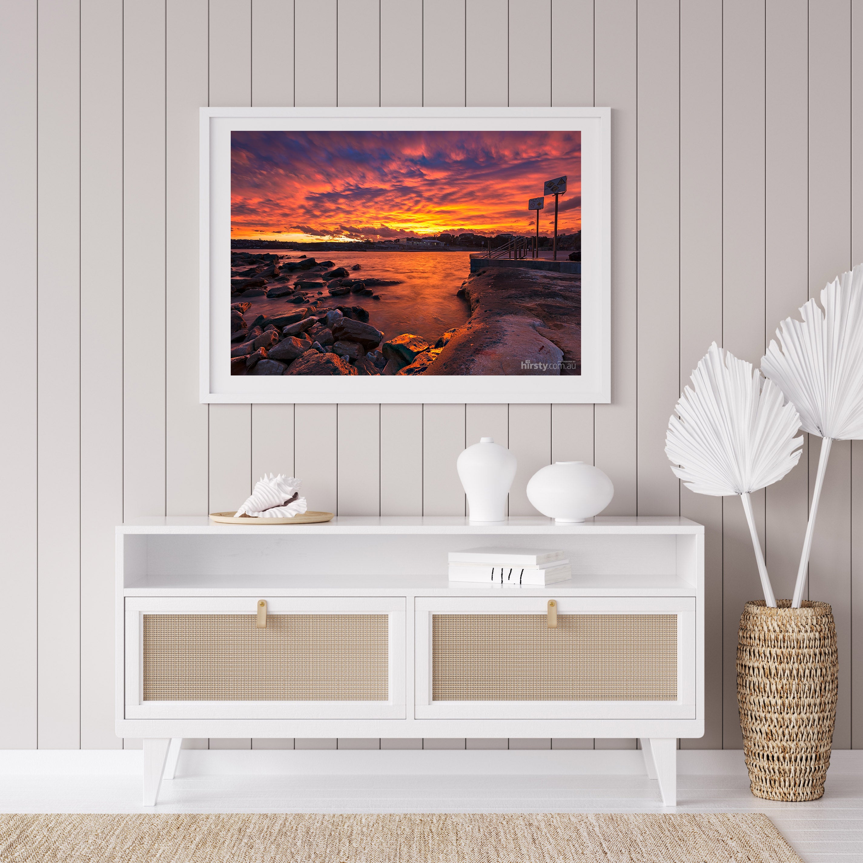 Fiery Skies, Clovelly Beach