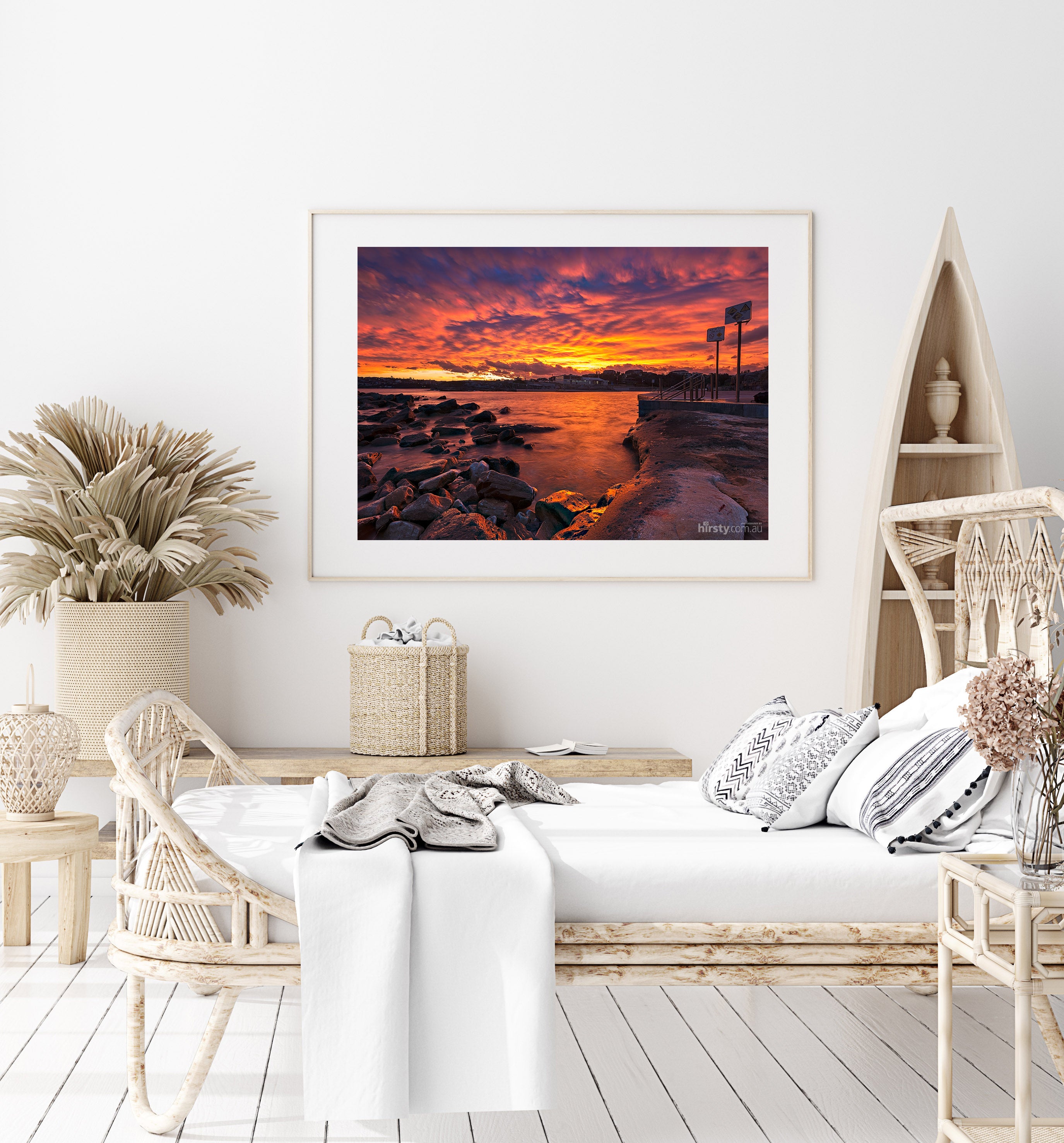 Fiery Skies, Clovelly Beach