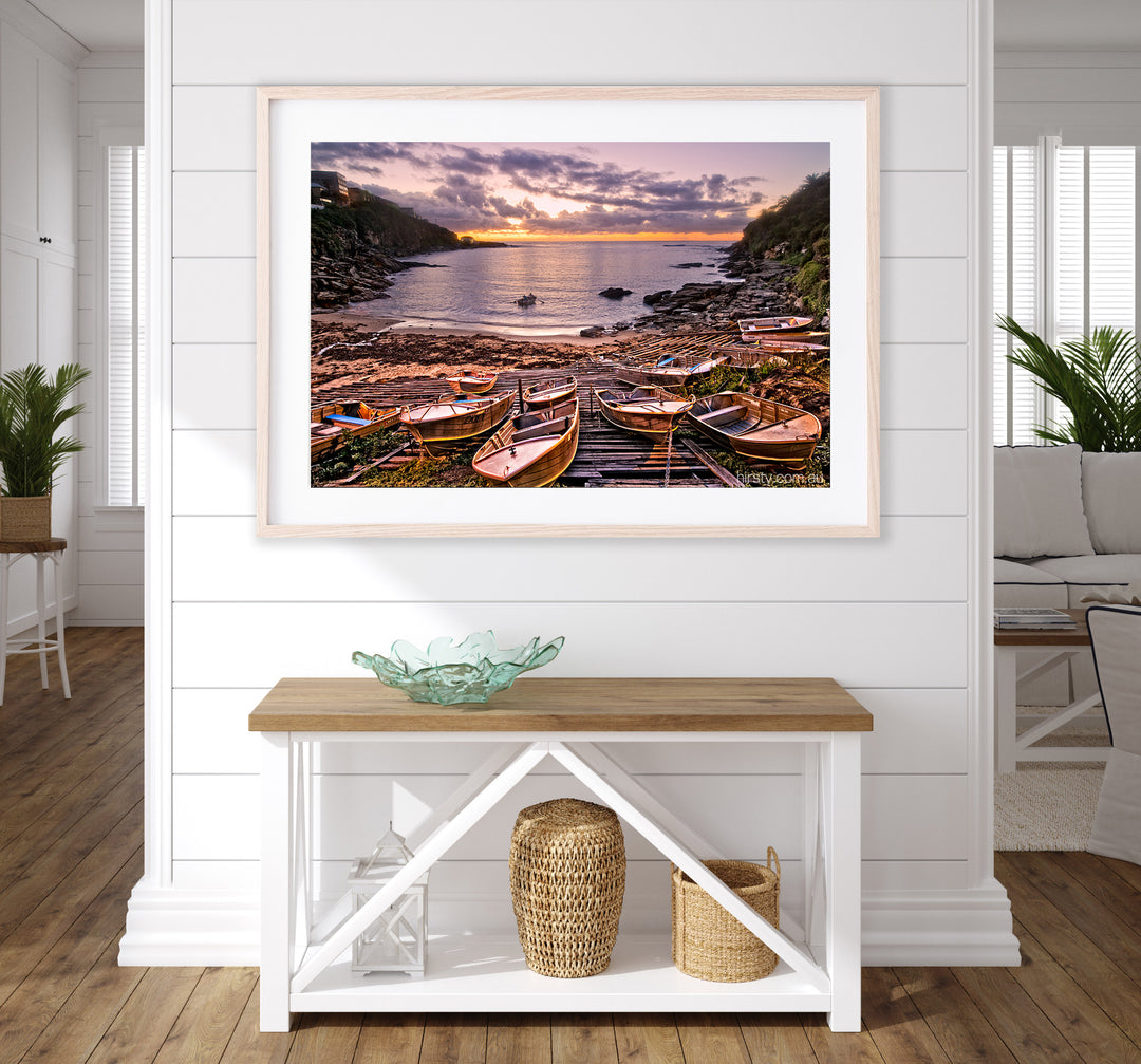 Fishing Time, Gordons Bay, fine art photograph by Richard Hirst