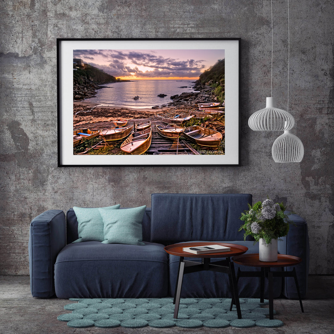 Fishing Time, Gordons Bay, fine art photograph by Richard Hirst