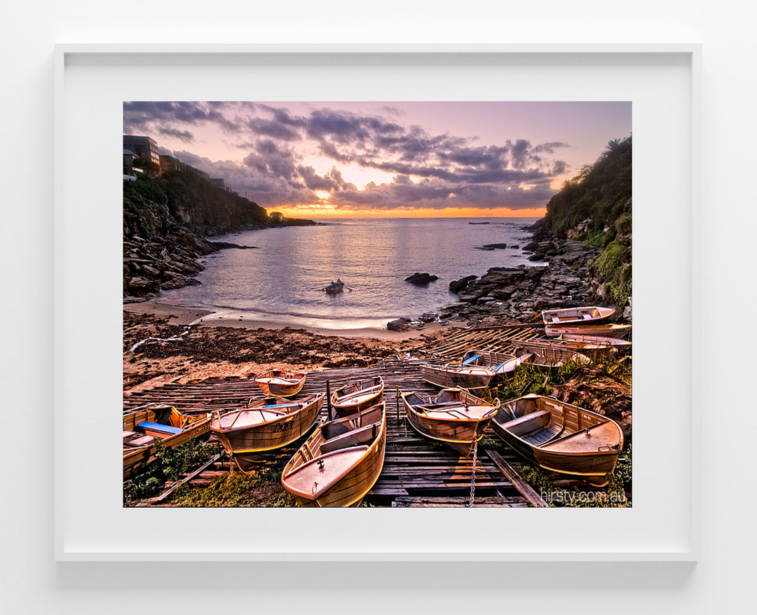 Fishing Time, Gordons Bay, fine art photograph by Richard Hirst