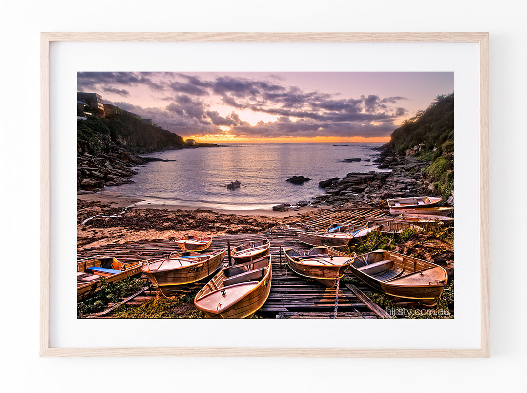 Fishing Time, Gordons Bay, fine art photograph by Richard Hirst