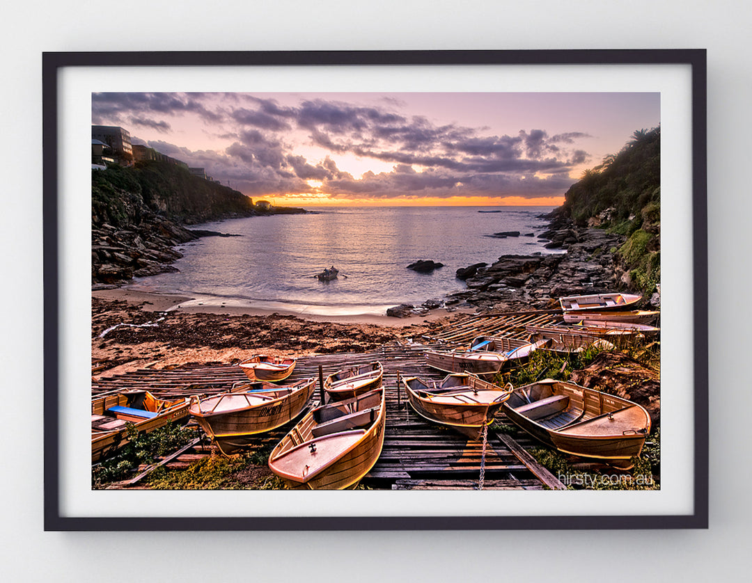 Fishing Time, Gordons Bay, fine art photograph by Richard Hirst