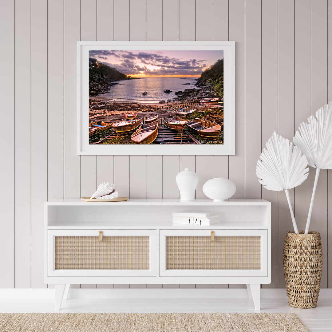Fishing Time, Gordons Bay, fine art photograph by Richard Hirst