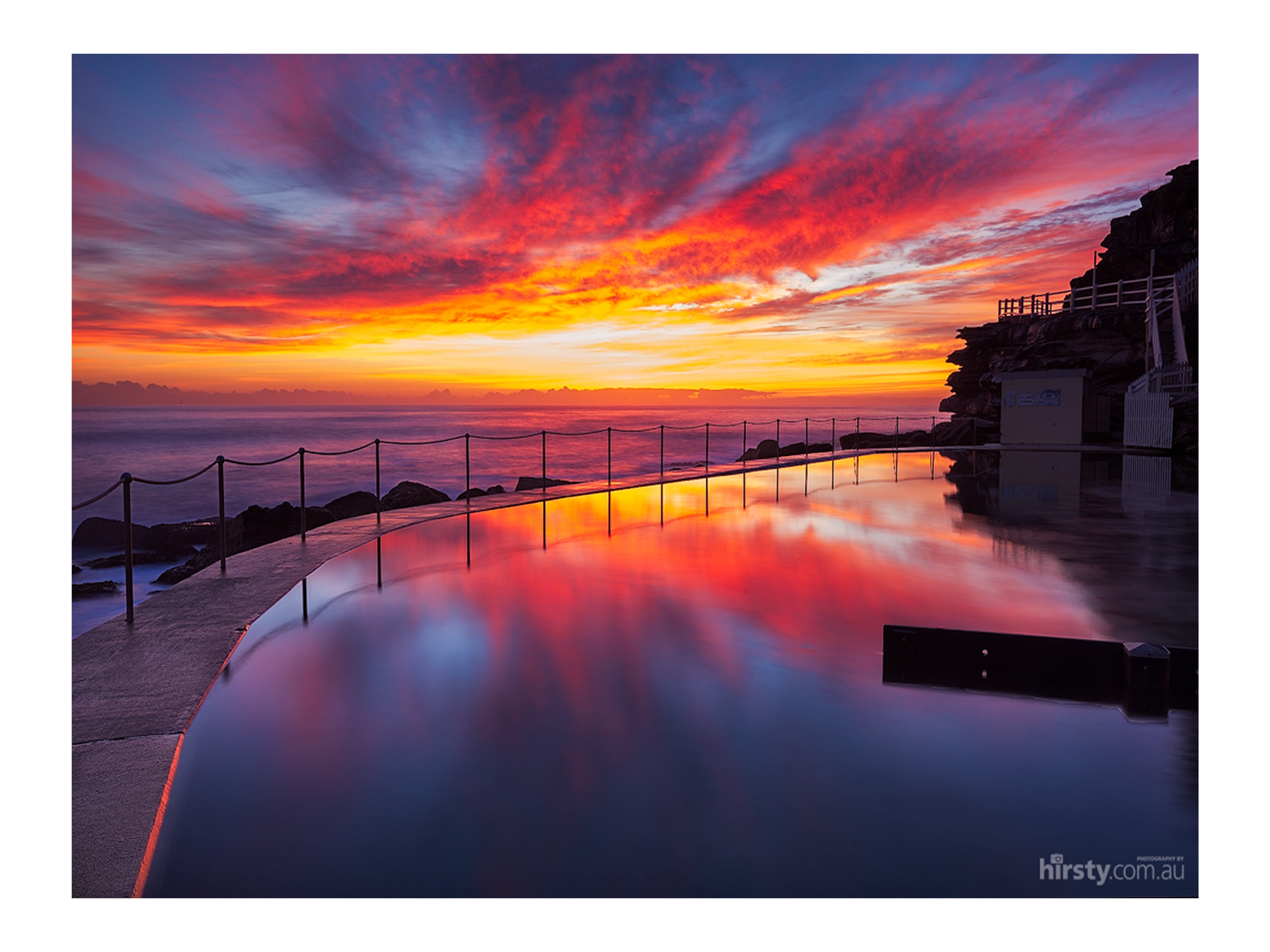 Flaming, Bronte Beach