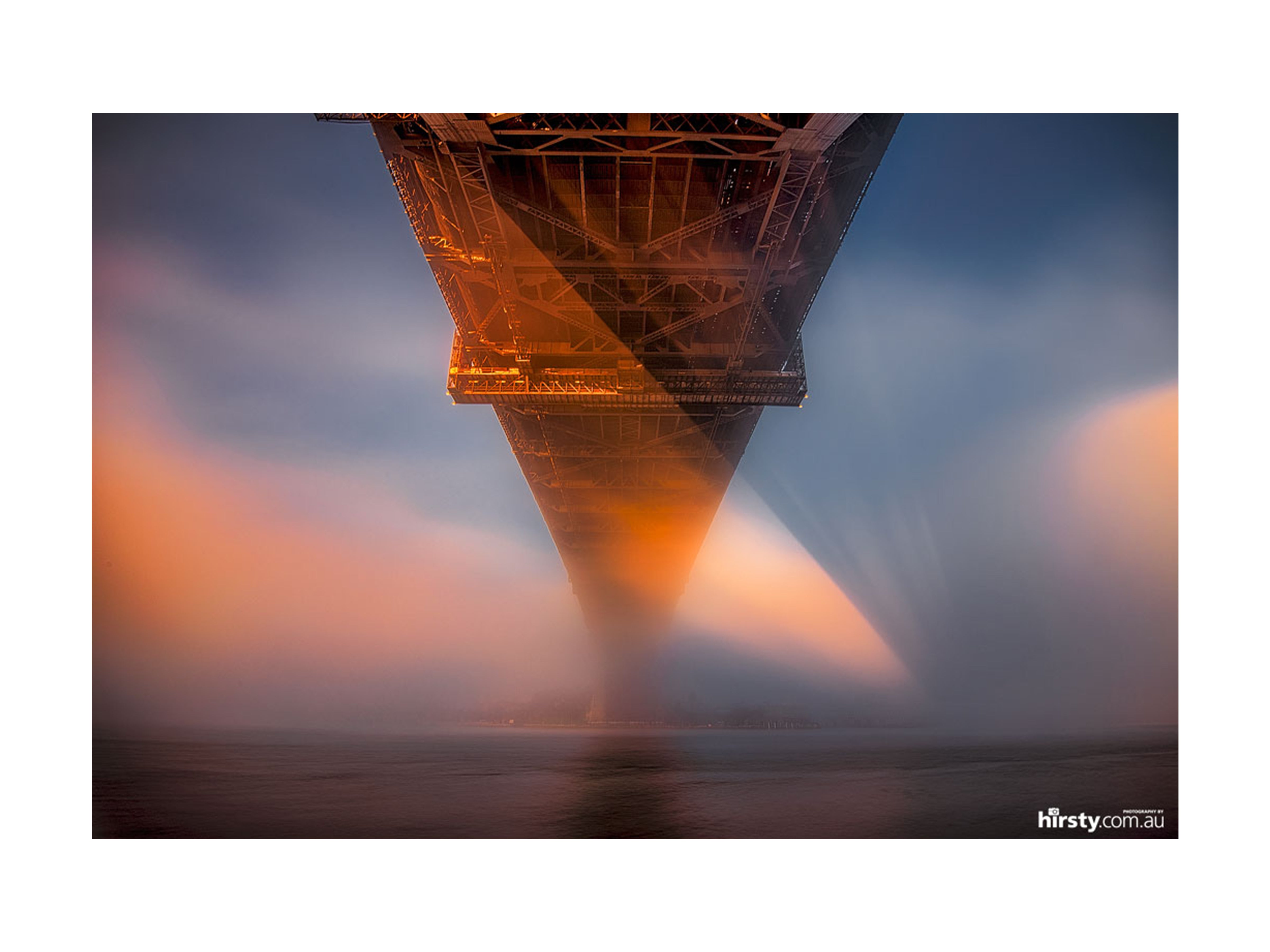 Fog Lines, Sydney Harbour