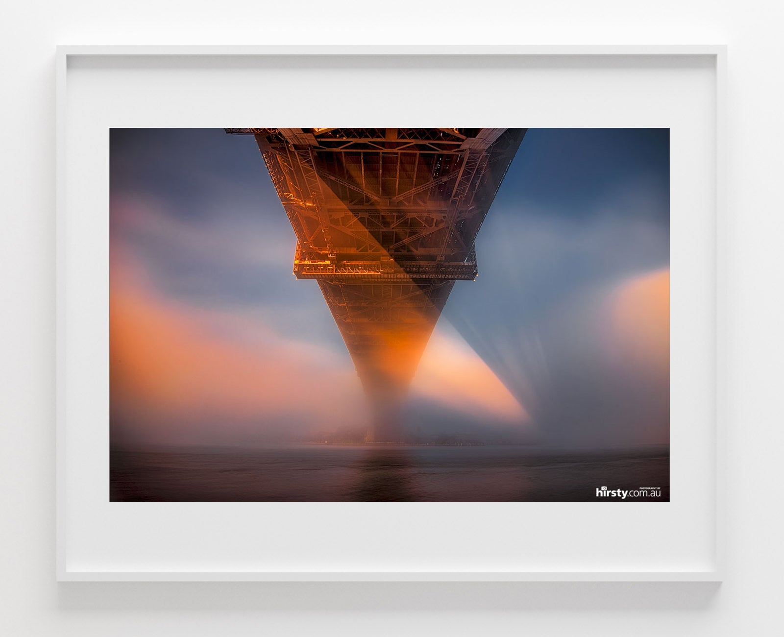 Fog Lines, Sydney Harbour