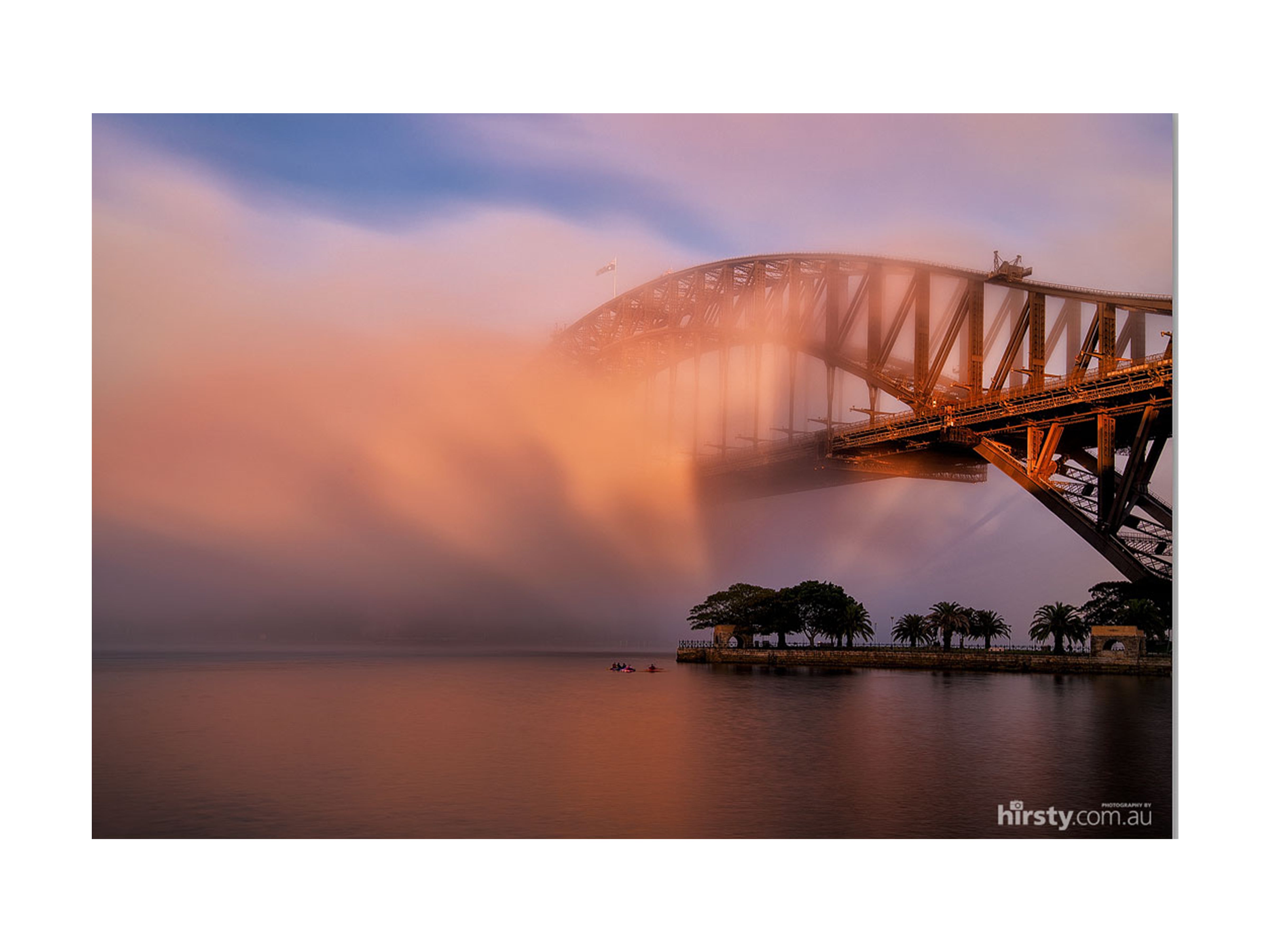 Fog Spray, Sydney Harbour