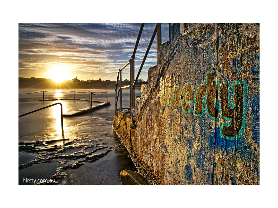 Freedom, Bondi Beach print