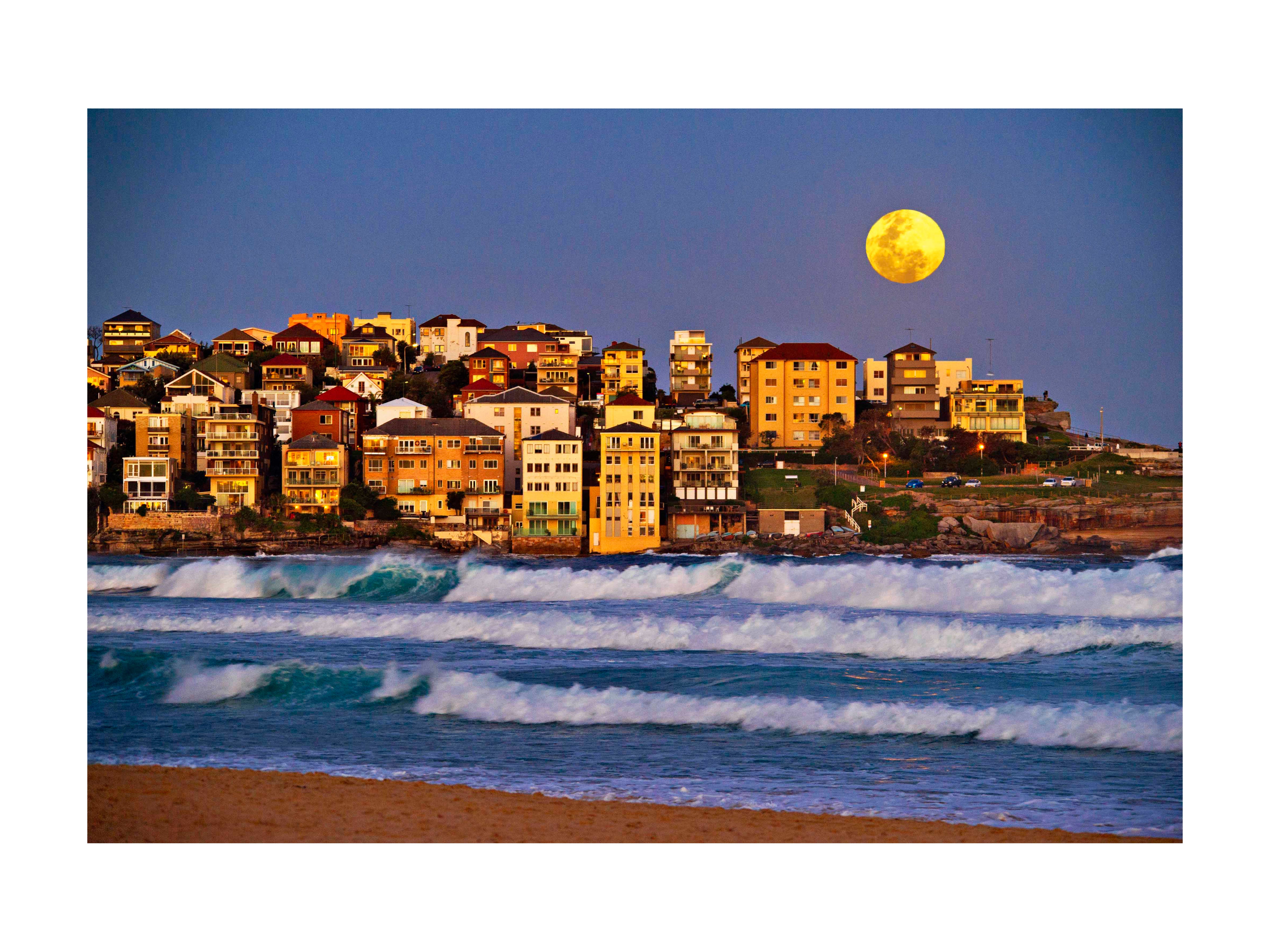 Full Moon, Bondi Beach