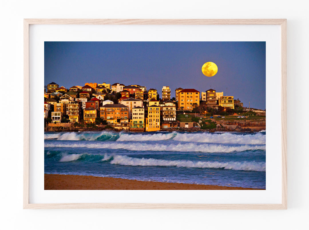 Full Moon, Bondi Beach print