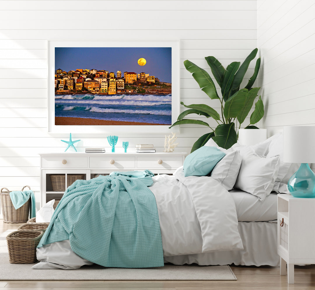 Full Moon, Bondi Beach print