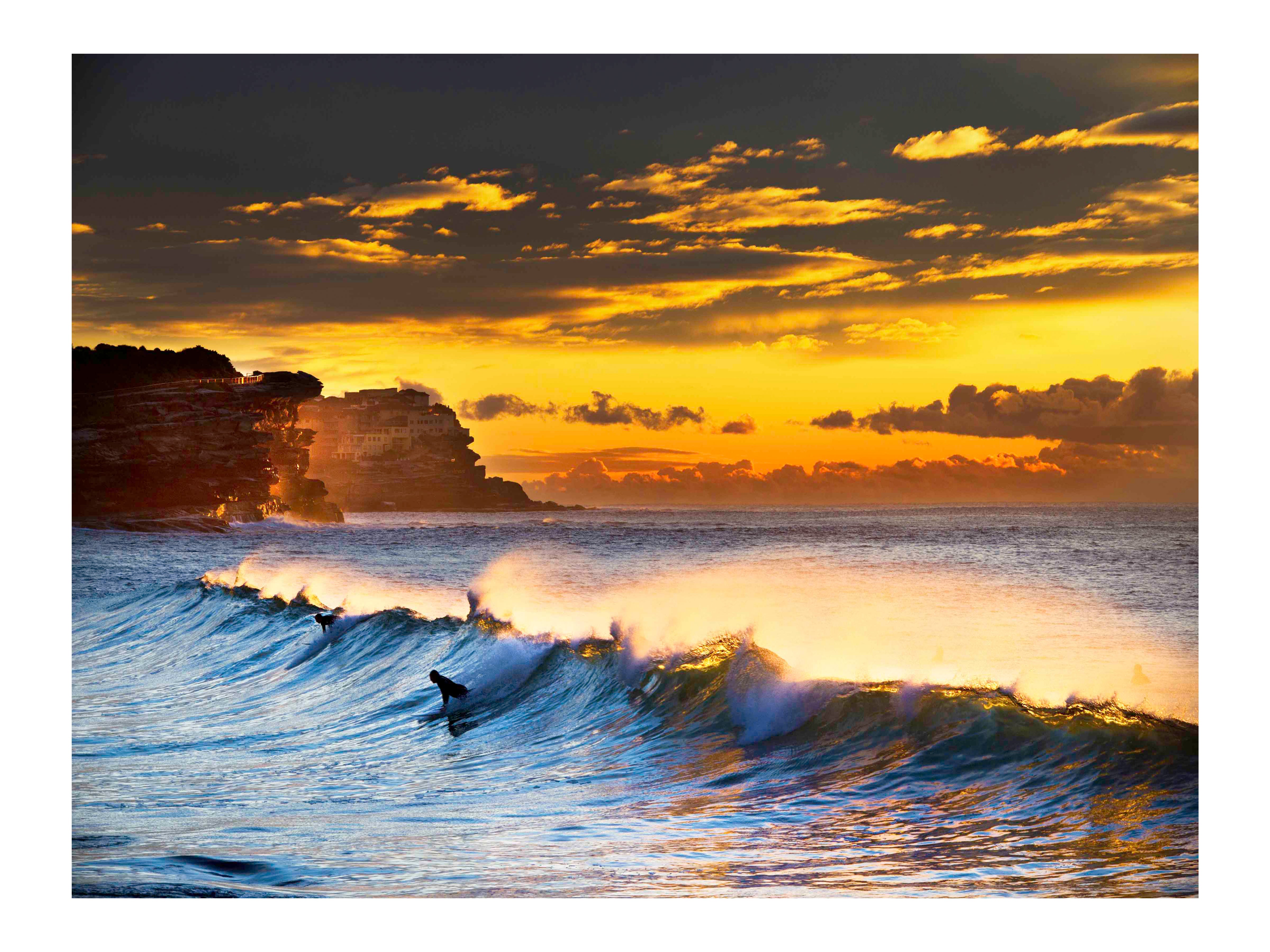 Golden Mirror, Bronte Beach