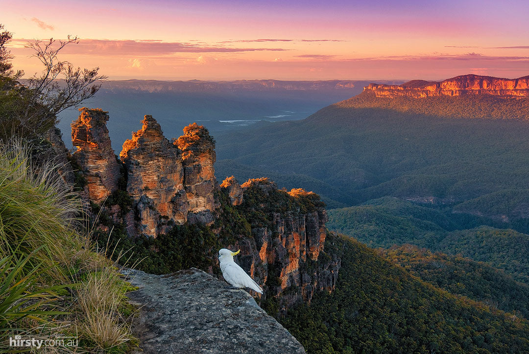 Hanging Out, Three Sisters, fine art photograph by Richard Hirst