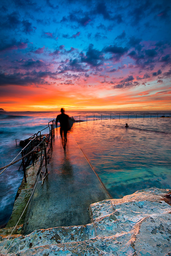 Into the Light, Bronte Beach print