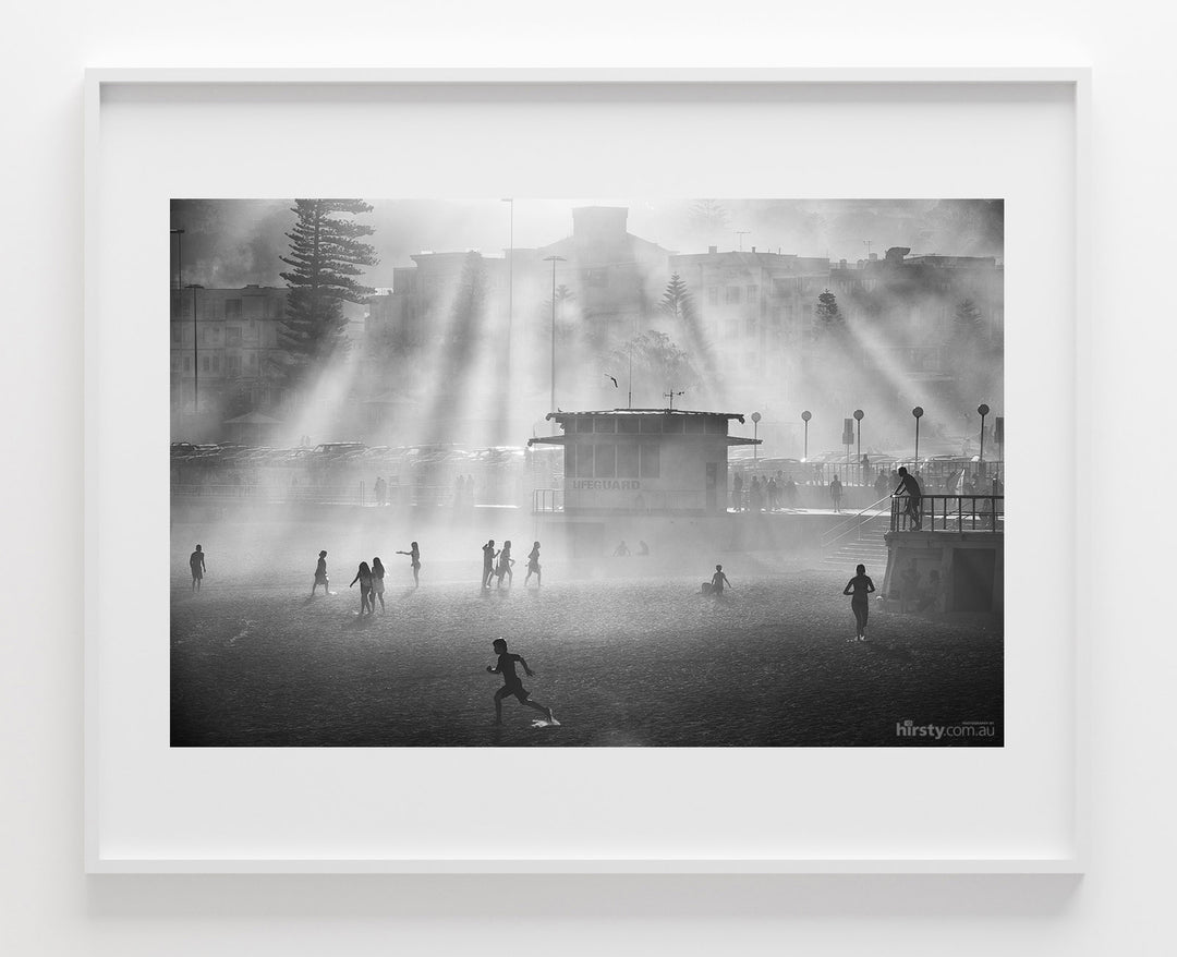 Light Shower, Bondi Beach print