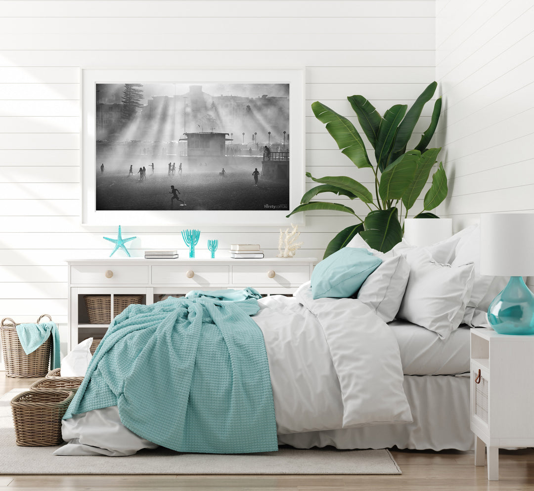 Light Shower, Bondi Beach print
