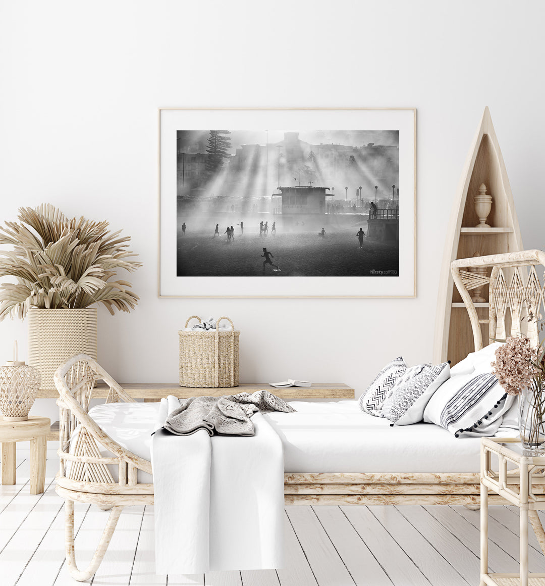 Light Shower, Bondi Beach print