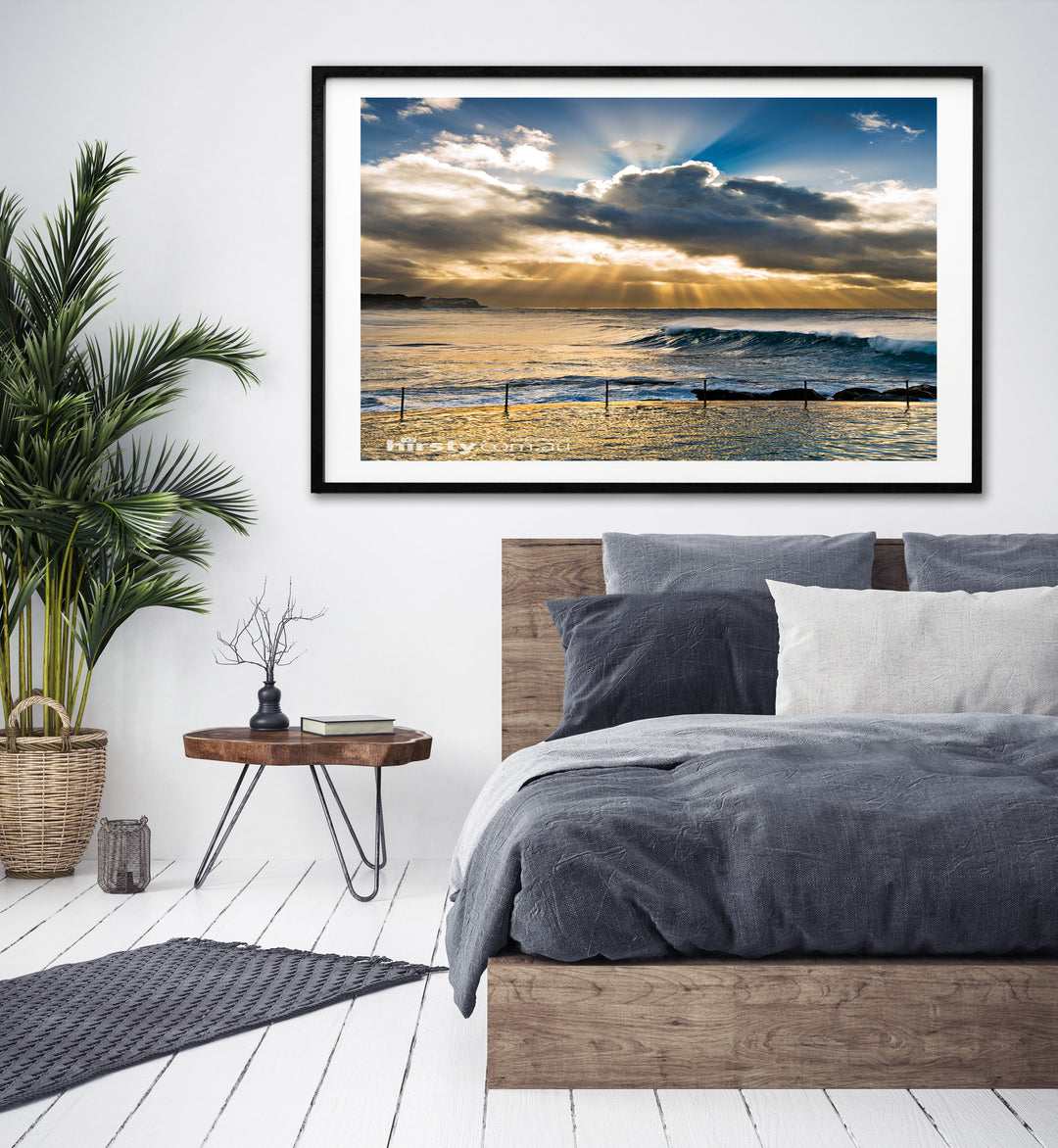 Light Spray, Bronte Beach print