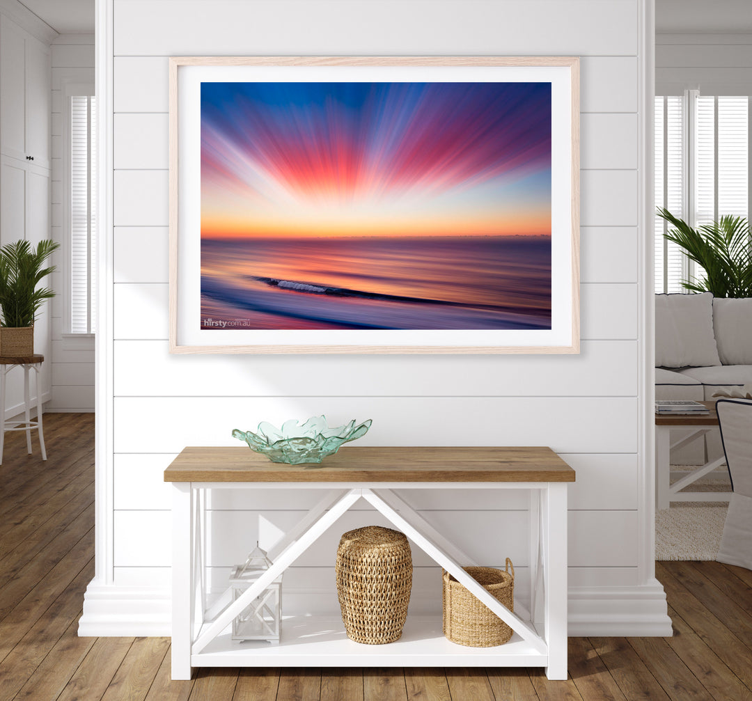 Line Up, Mona Vale Beach, fine art photograph by Richard Hirst