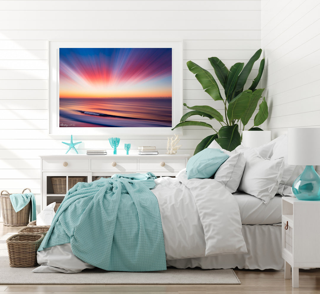 Line Up, Mona Vale Beach, fine art photograph by Richard Hirst