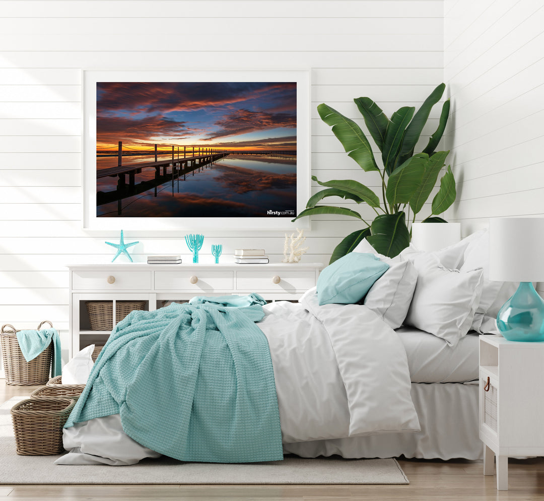 Mirror, Narrabeen Rock Pool print