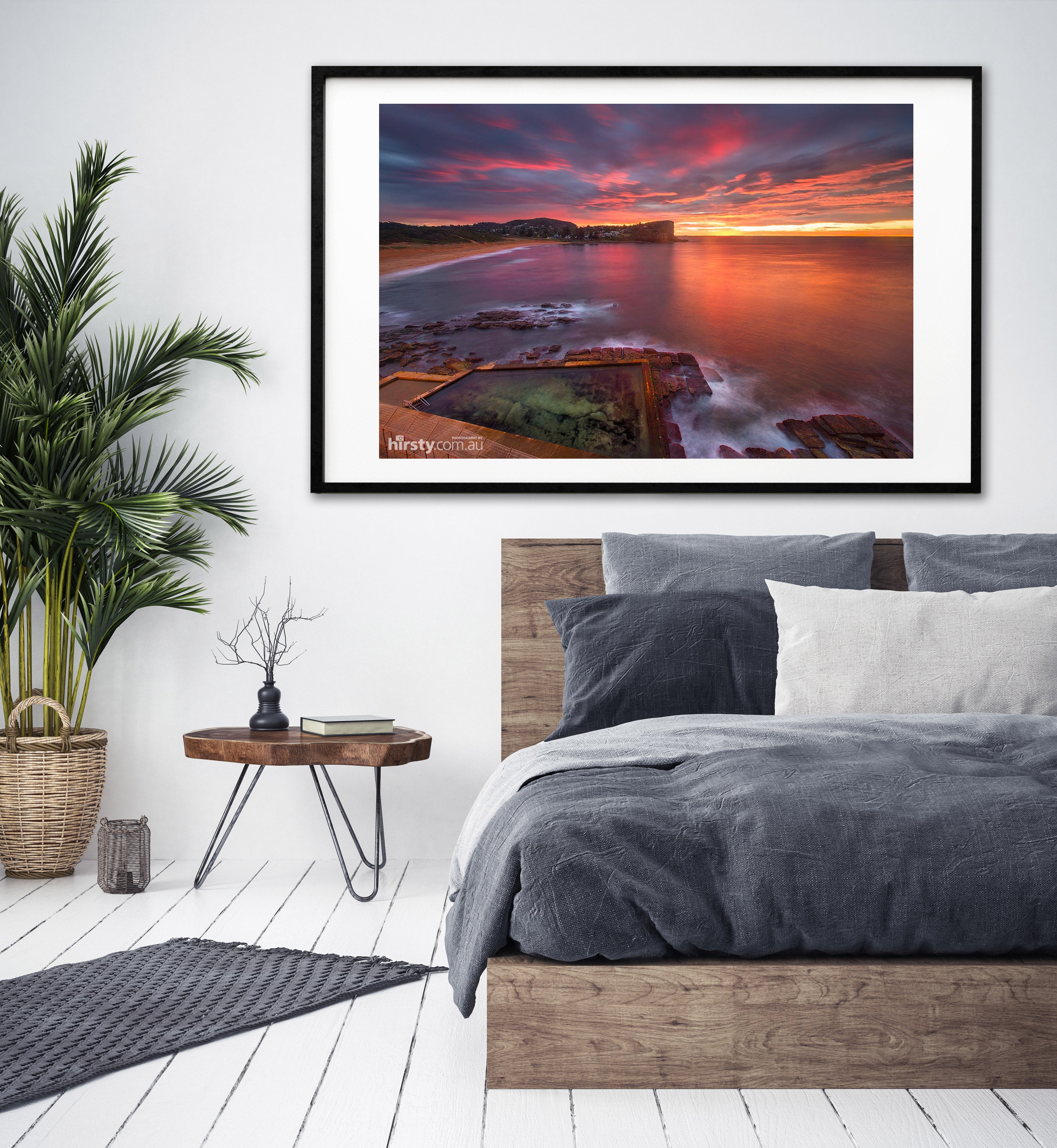 Pink Sunrise, Avalon Rock Pool