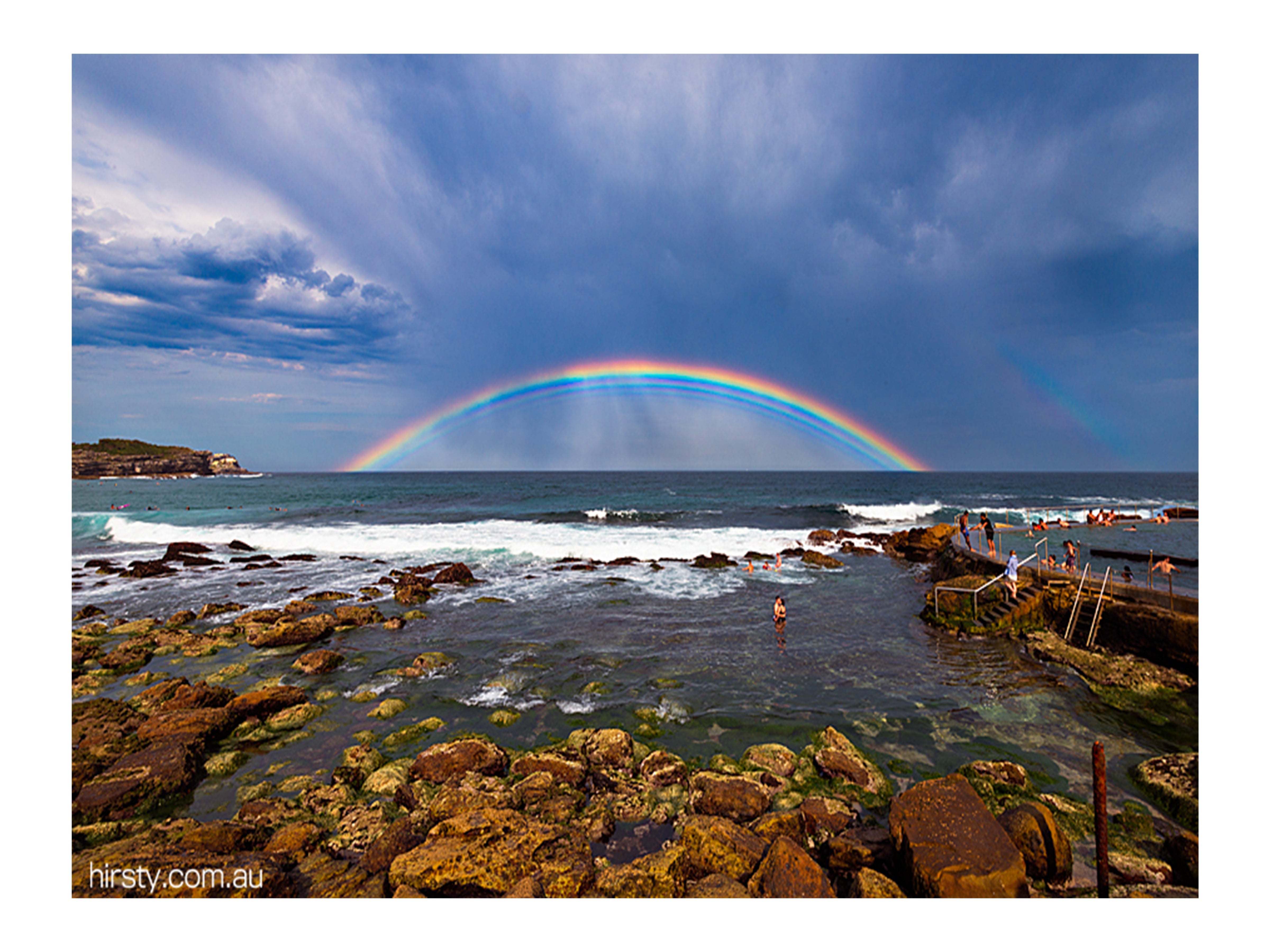 Rainbow Embrace, Bronte Baths