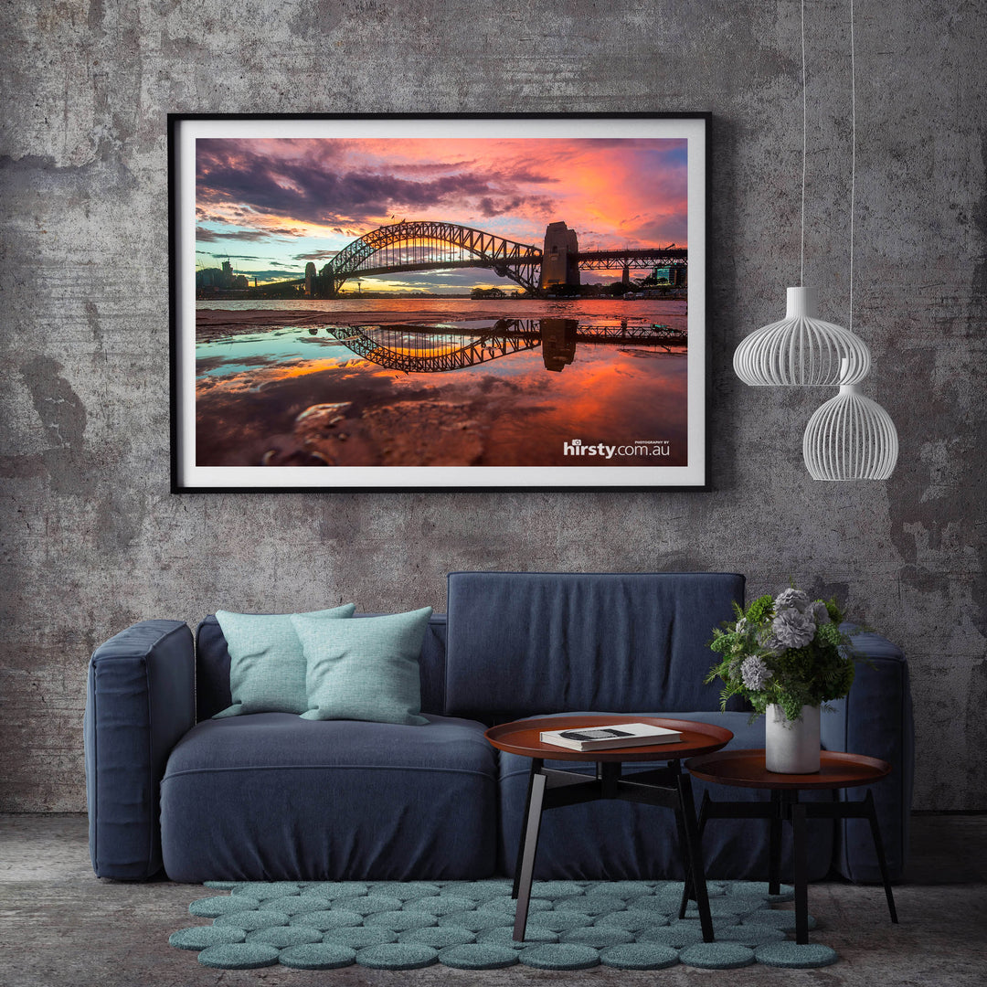 Reflections, Sydney Harbour, fine art photograph by Richard Hirst