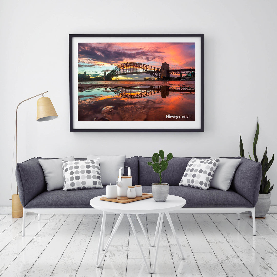 Reflections, Sydney Harbour, fine art photograph by Richard Hirst