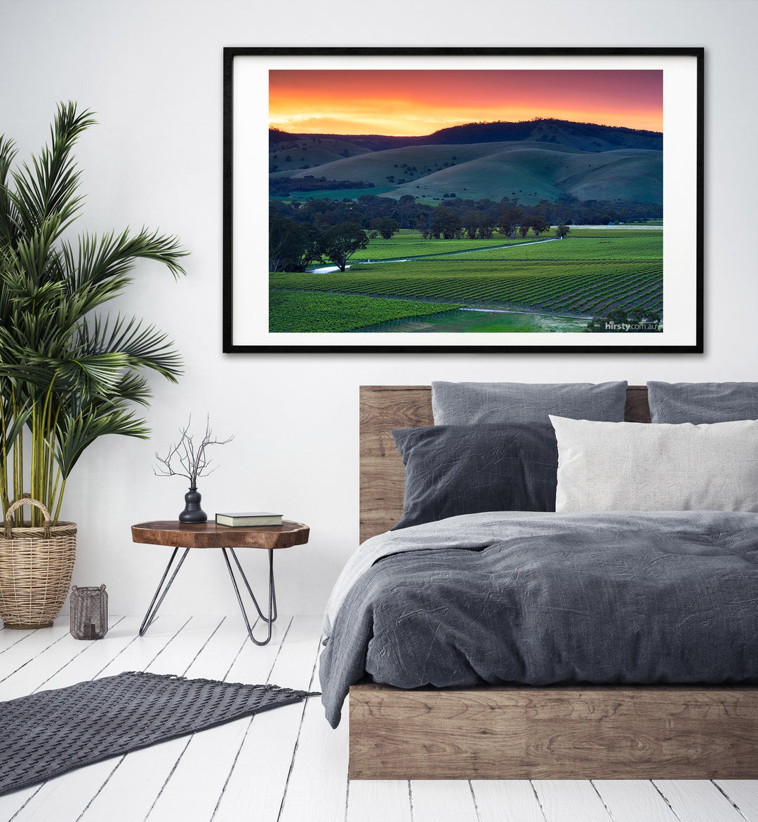 Rolling Hills, Barossa Valley, fine art photograph by Richard Hirst