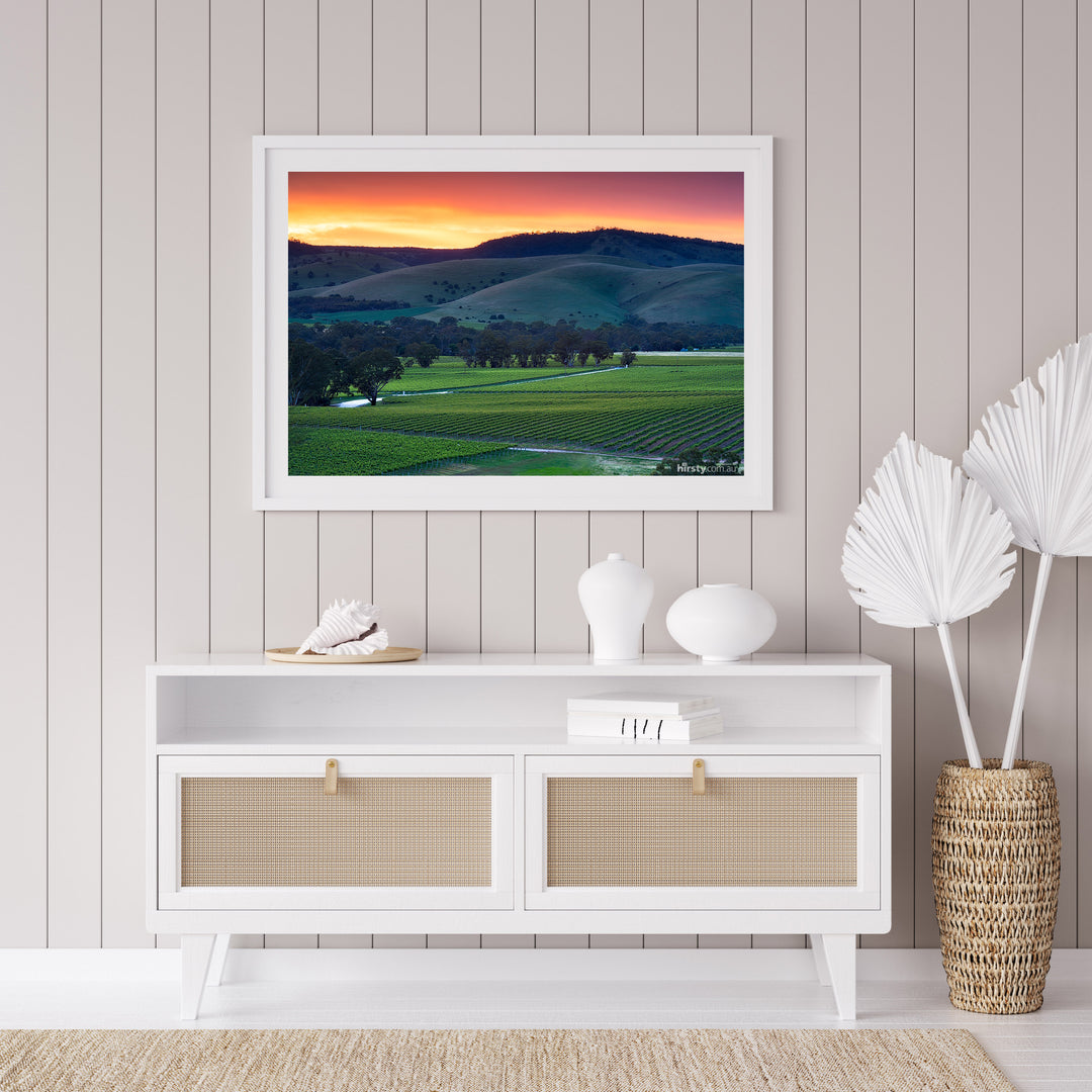 Rolling Hills, Barossa Valley, fine art photograph by Richard Hirst