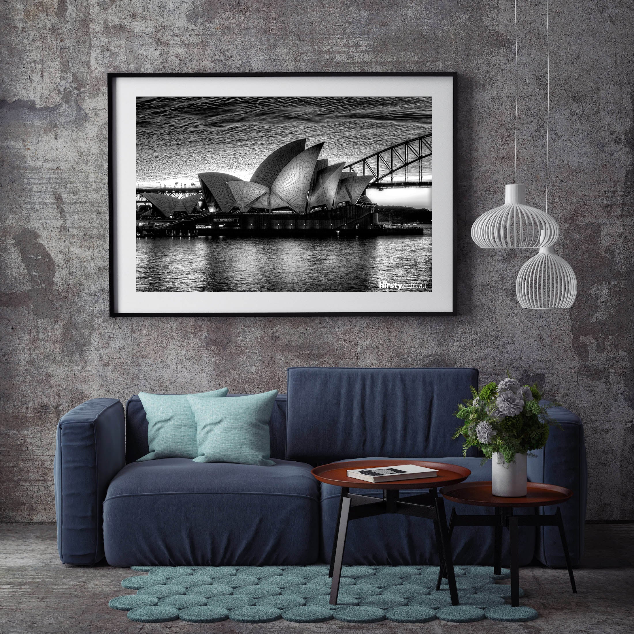 Shimmering Sydney Harbour Wall Art Print
