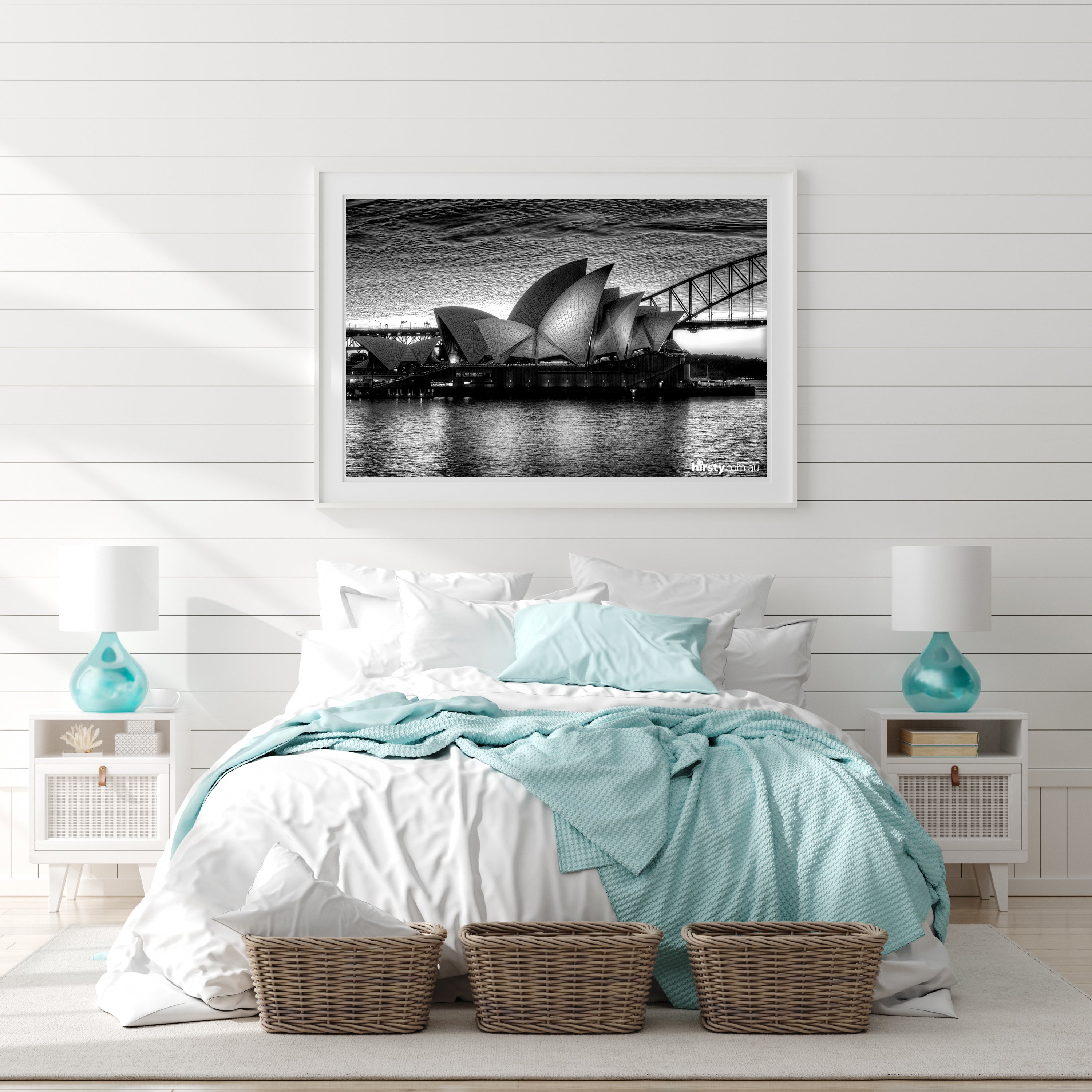 Shimmering Sydney Harbour Wall Art Print