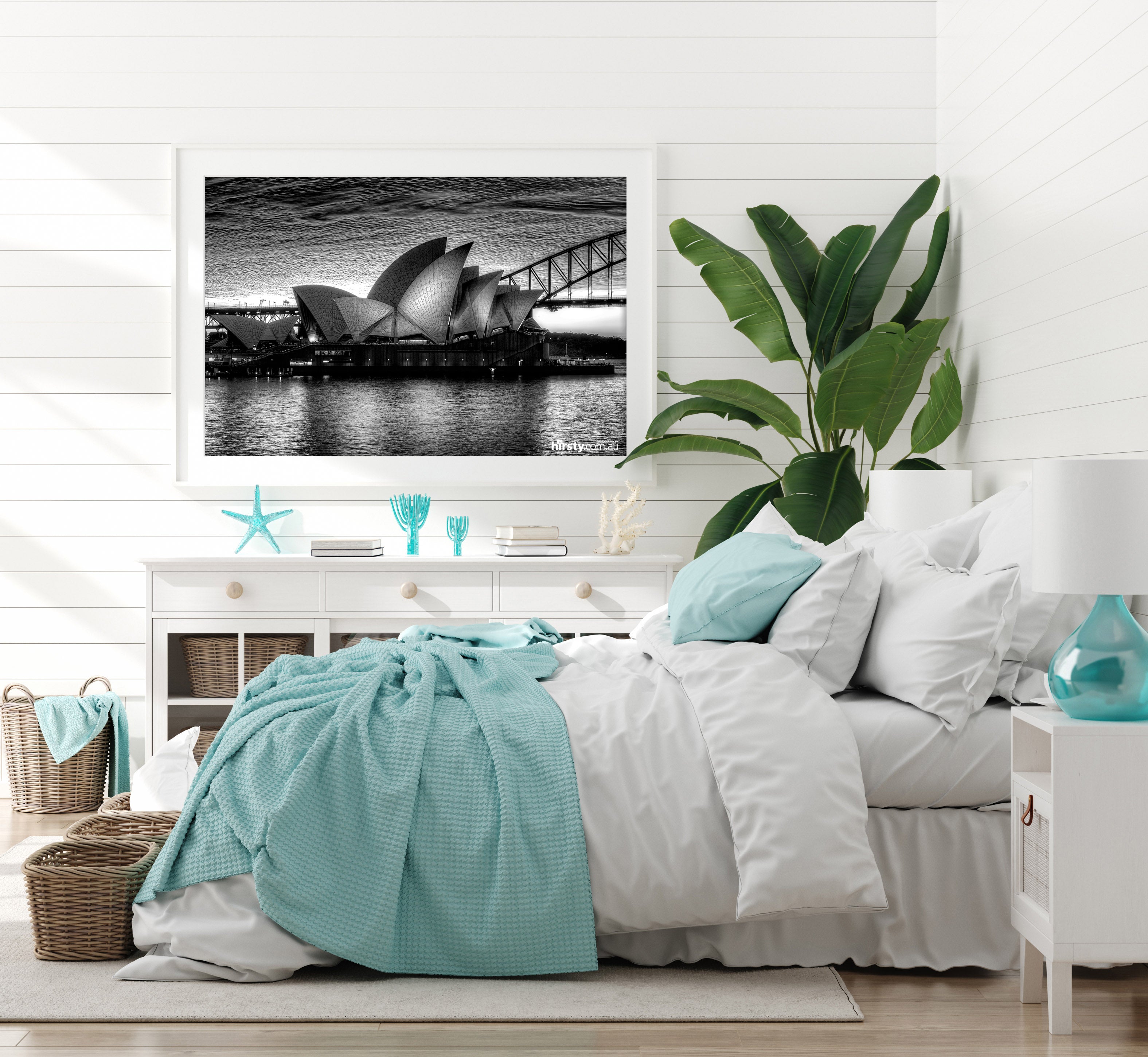 Shimmering Sydney Harbour Wall Art Print