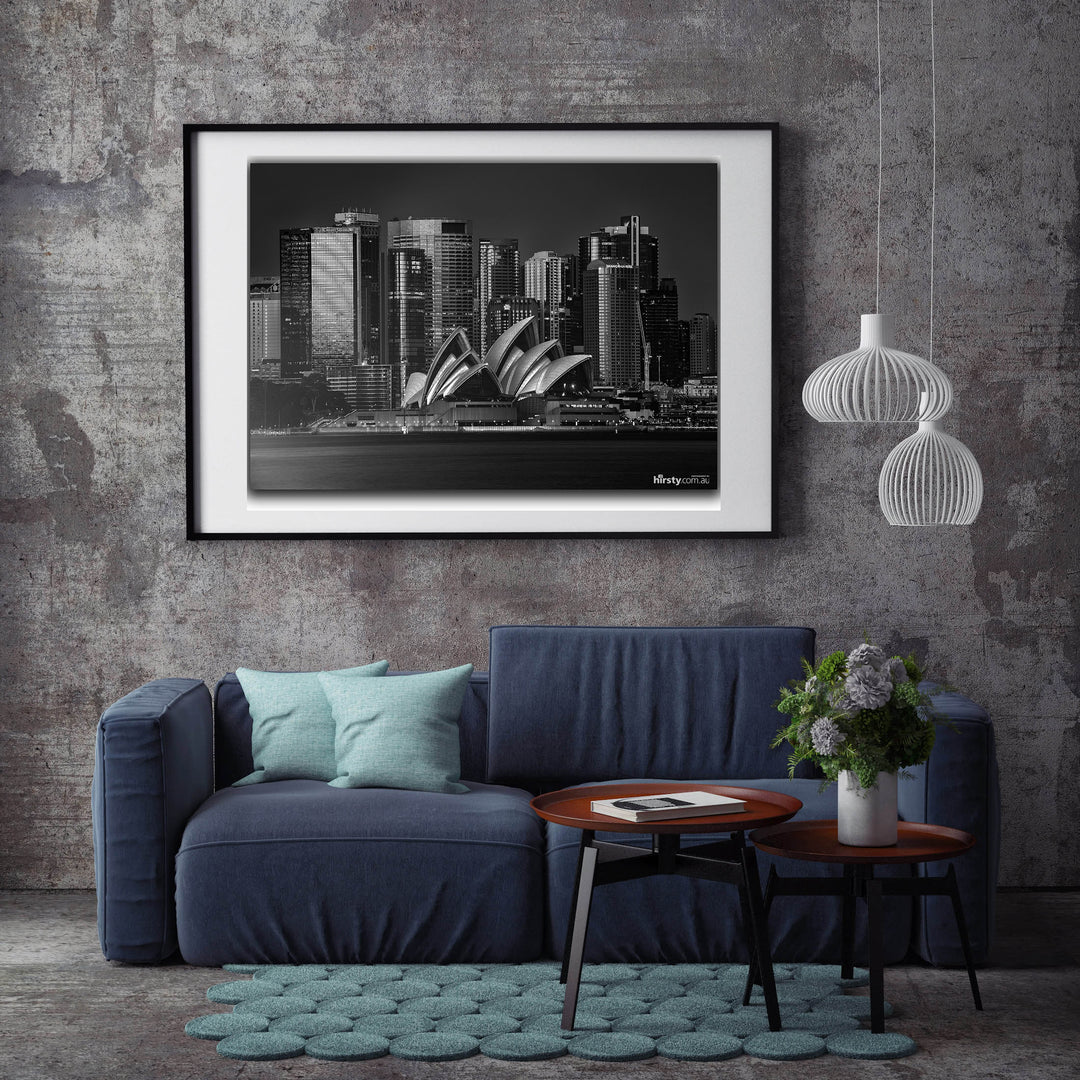 Silver City, Sydney Harbour, fine art photograph by Richard Hirst