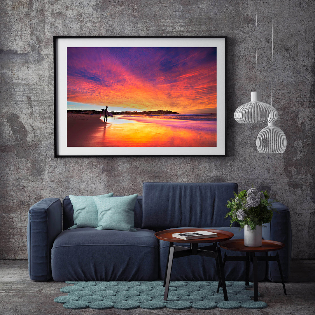Solstice, Bondi Beach print