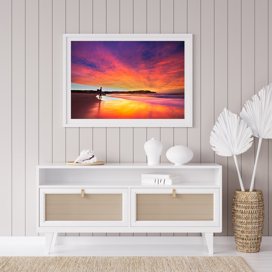Solstice, Bondi Beach print