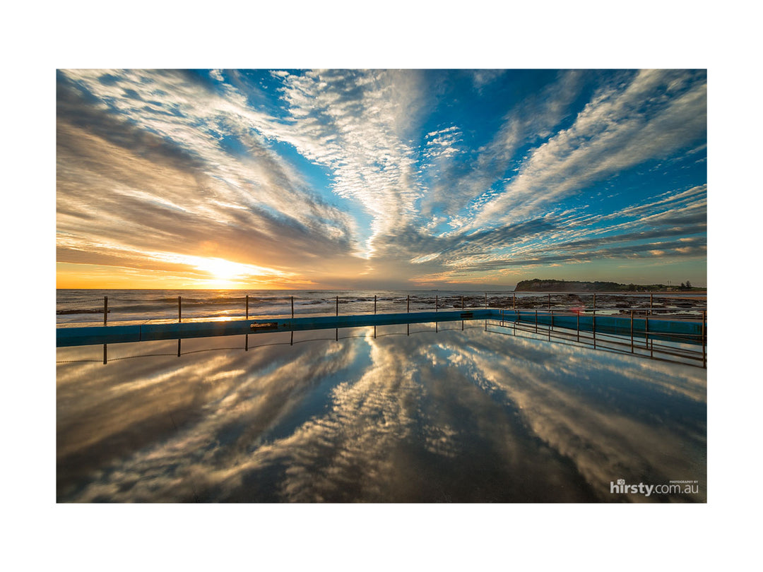 Starry, Collaroy Rock Pool print