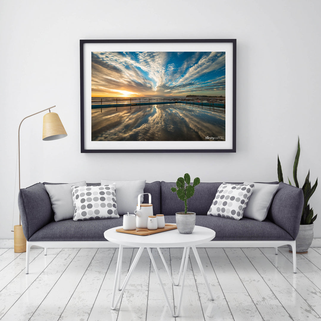 Starry, Collaroy Rock Pool print
