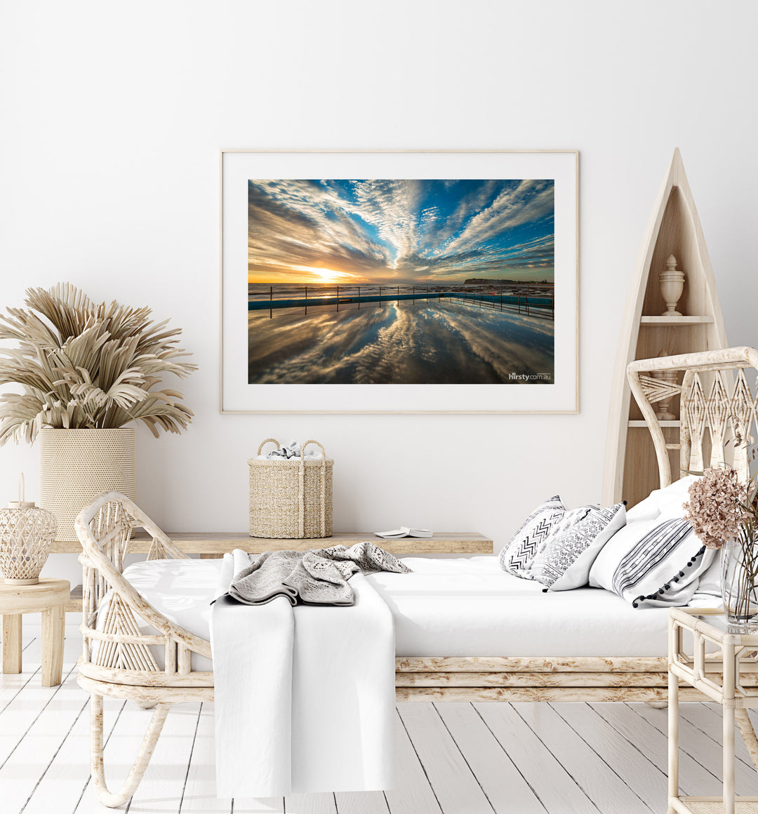 Starry, Collaroy Rock Pool print