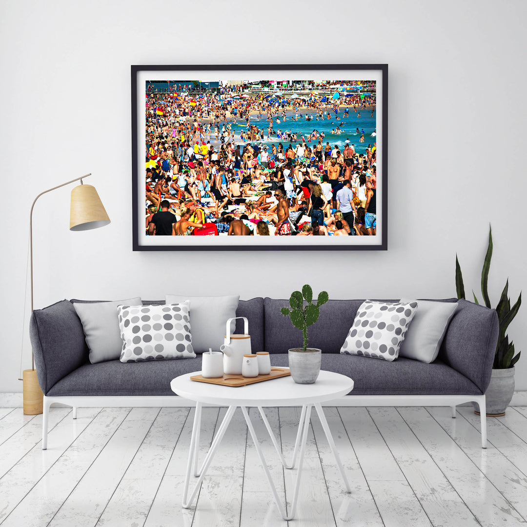 Summer Sardines, Bondi Beach print