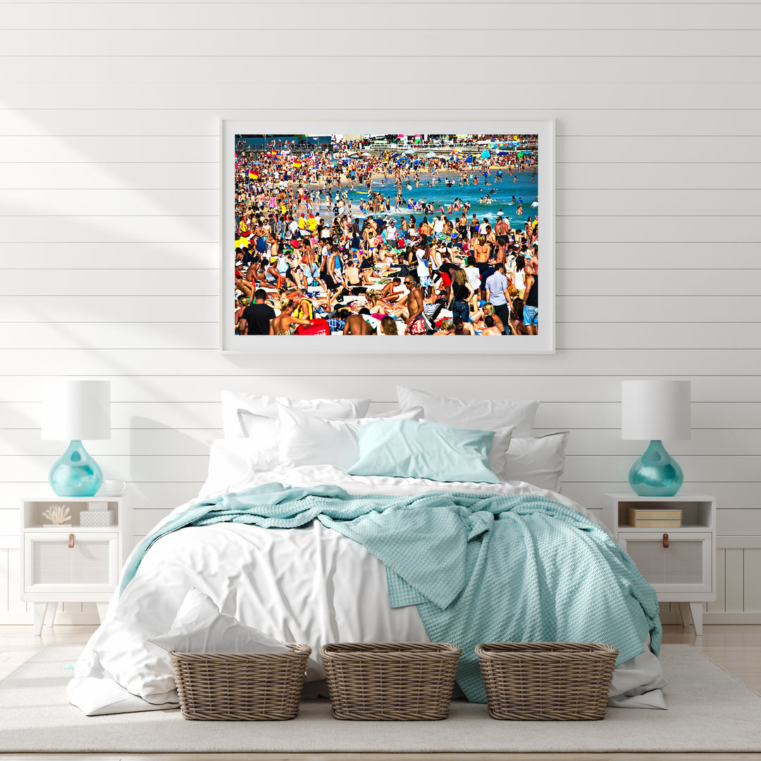 Summer Sardines, Bondi Beach print