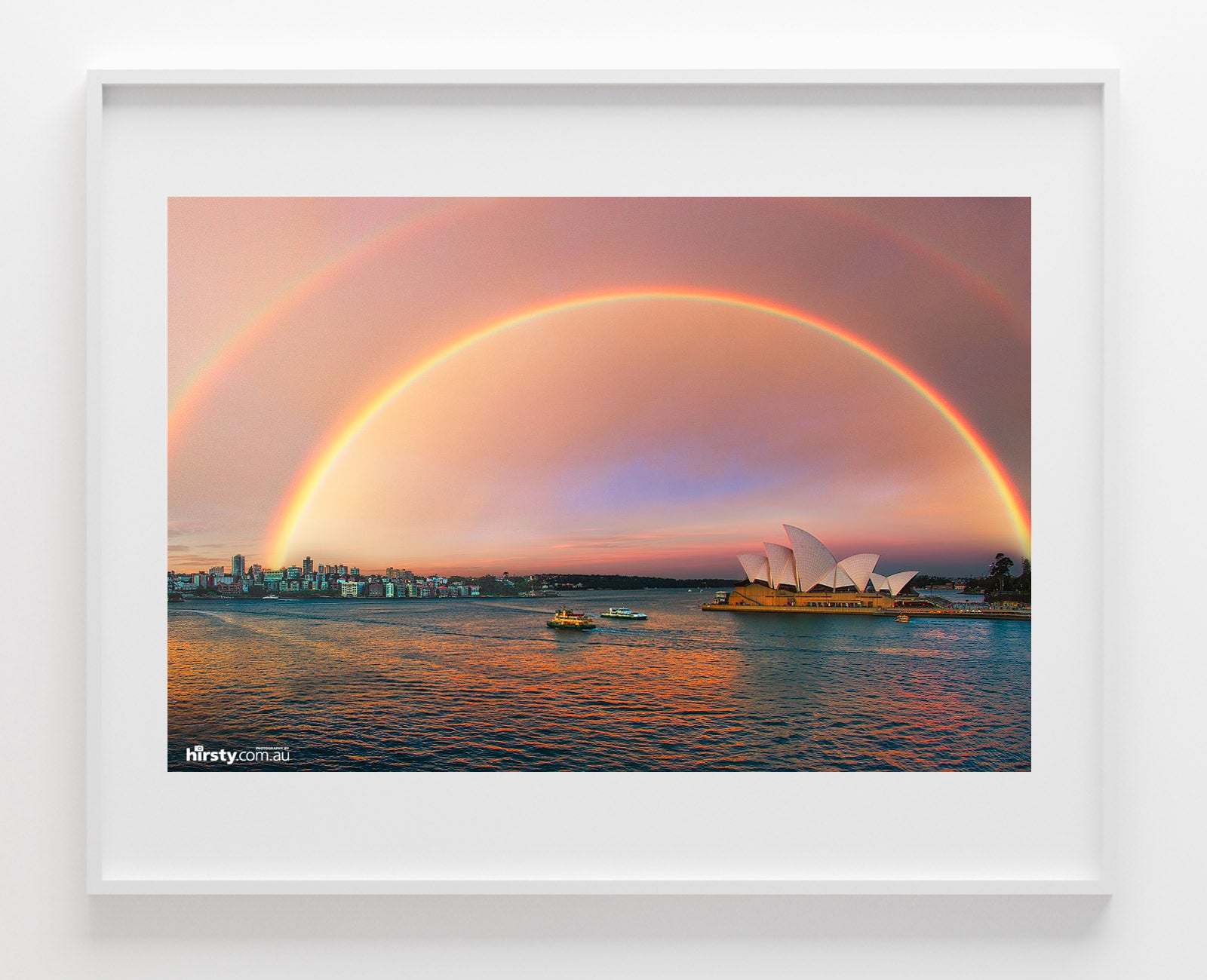 Sunset Bows, Sydney Harbour